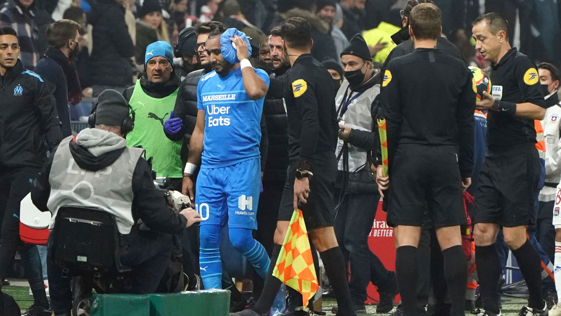 Lyon docked a point for Payet bottle incident