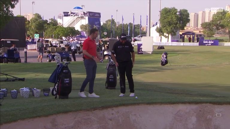 Shane Lowry offers some advice on chipping around the greens and tries to replicate his pitch-in eagle from the DP World Tour Championship