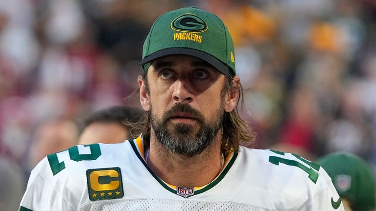 Aaron Rodgers is out of the Green Bay Packers' Week Nine game against the Kansas City Chiefs with Covid-19