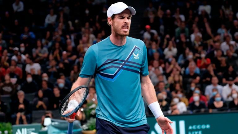 Andy Murray affrontera le jeune espoir italien Jannik Sinner à l'Open de Stockholm