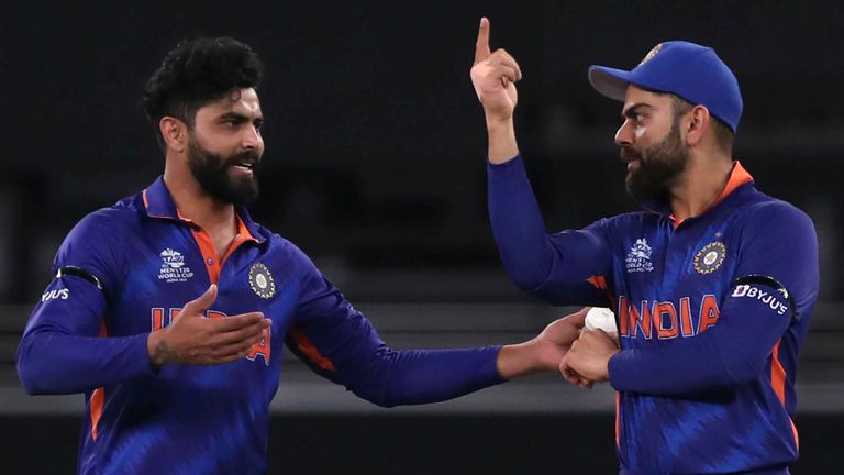 Virat Kohli (right) has stepped down as India's T20 captain
