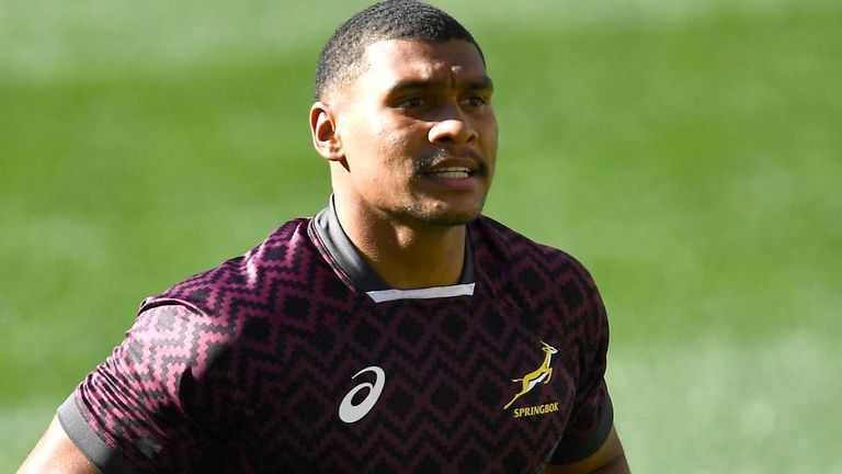 Damian Willemse will make his 15th Test appearance for South Africa on Saturday