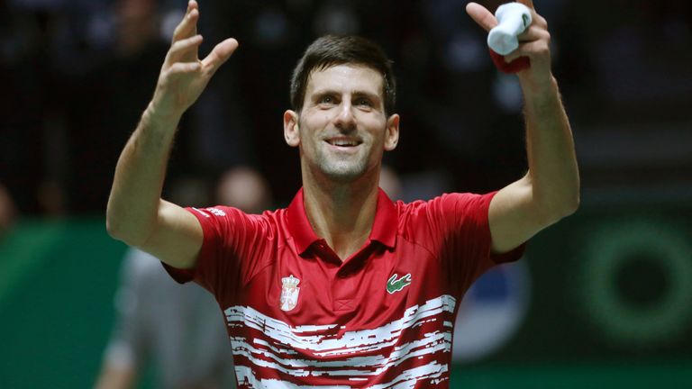 Novak Djokovic ha sido nombrado para el equipo serbio para la ATP Cup 2022 en Sydney