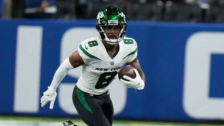 Watch out for New York Jets rookie receiver Elijah Moore in the second half of the season