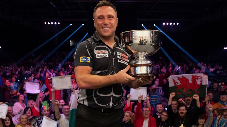 Gerwyn Price won the Grand Slam of Darts for a third time (Image: PDC)