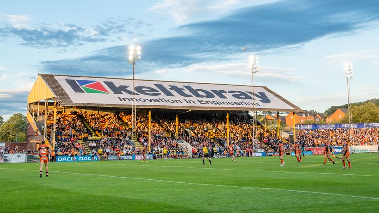 Castleford have their sights on redeveloping their Jungle home