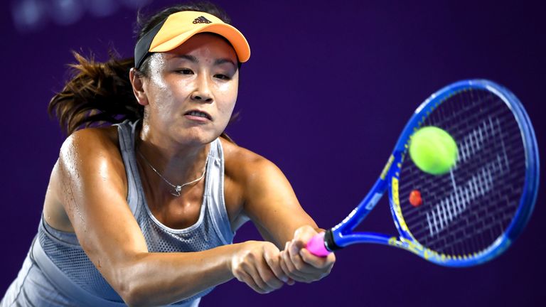 Peng is one of China's top tennis players