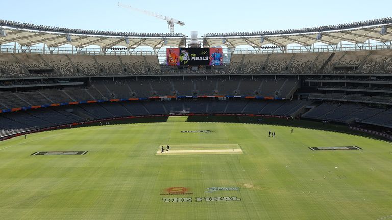 Le stade de Perth, en Australie-Occidentale, devrait accueillir le cinquième Ashes Test en janvier