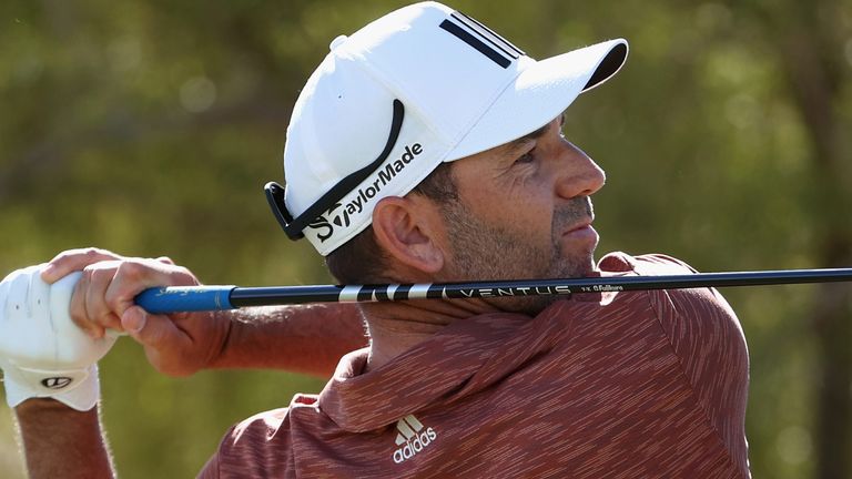 Sergio Garcia birdied two of his last three holes to get to seven under