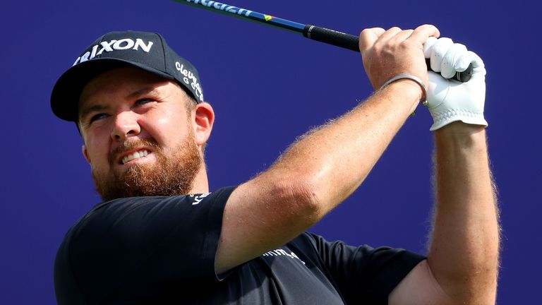 Shane Lowry is part of a three-way tie for the lead at the DP World Tour Championship