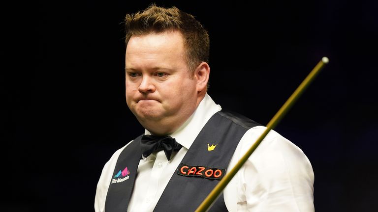 Shaun Murphy was unhappy after his exit from the UK Open