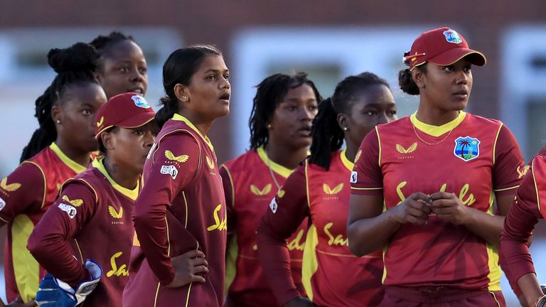 West Indies (pictured), Bangladesh and Pakistan have qualified for next year's Women's Cricket World Cup after the qualifying tournament in Zimbabwe was abandoned 