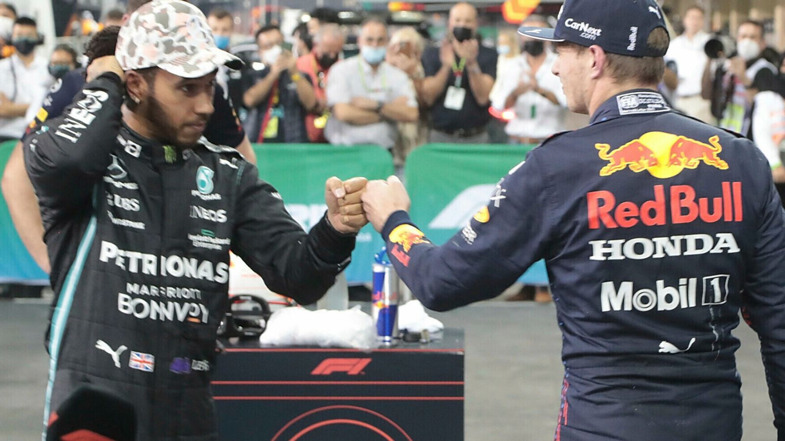 Max Verstappen vs Lewis Hamilton F1's incredible title battle braced