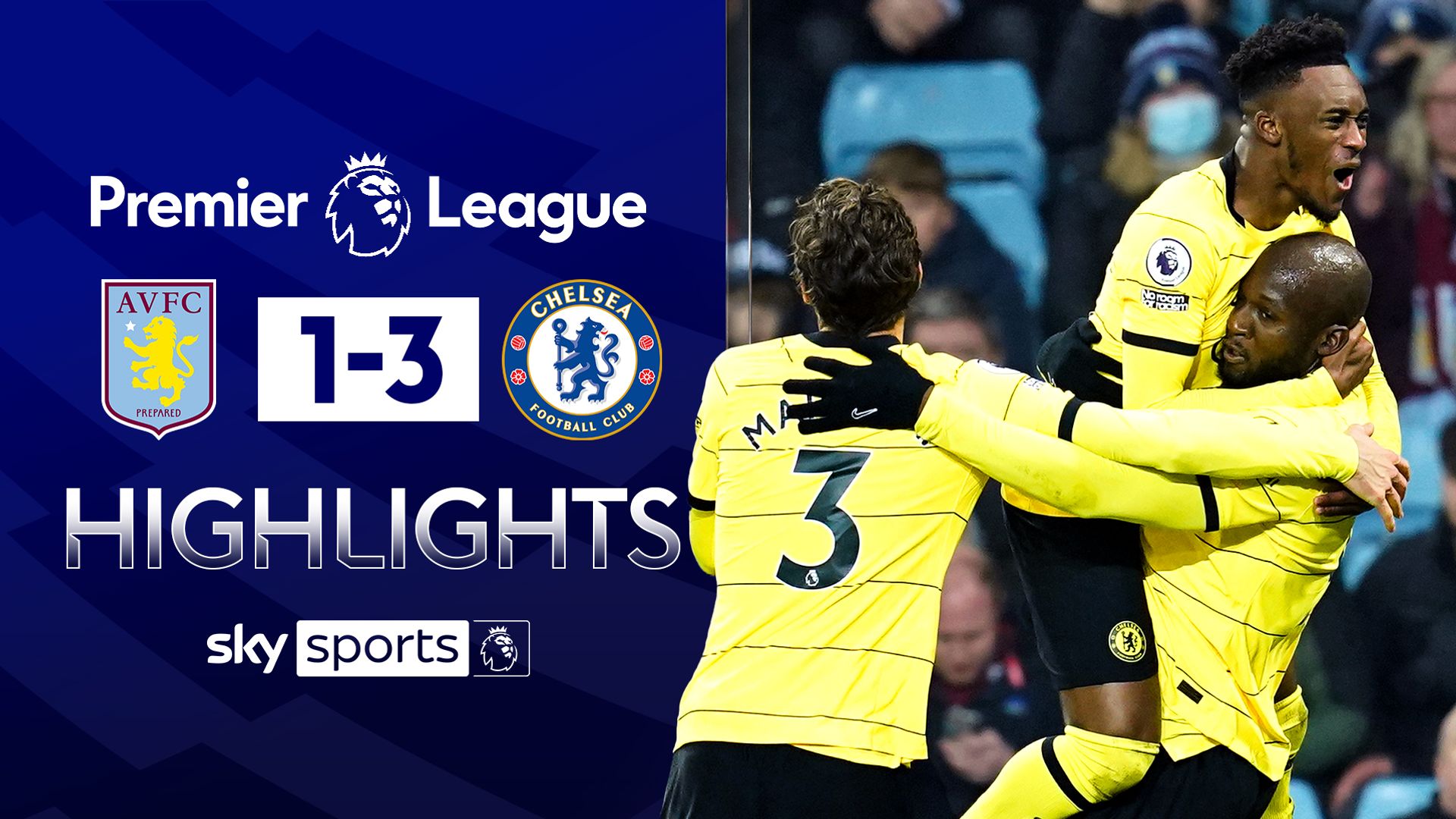 Lukaku inspires Chelsea victory at Villa