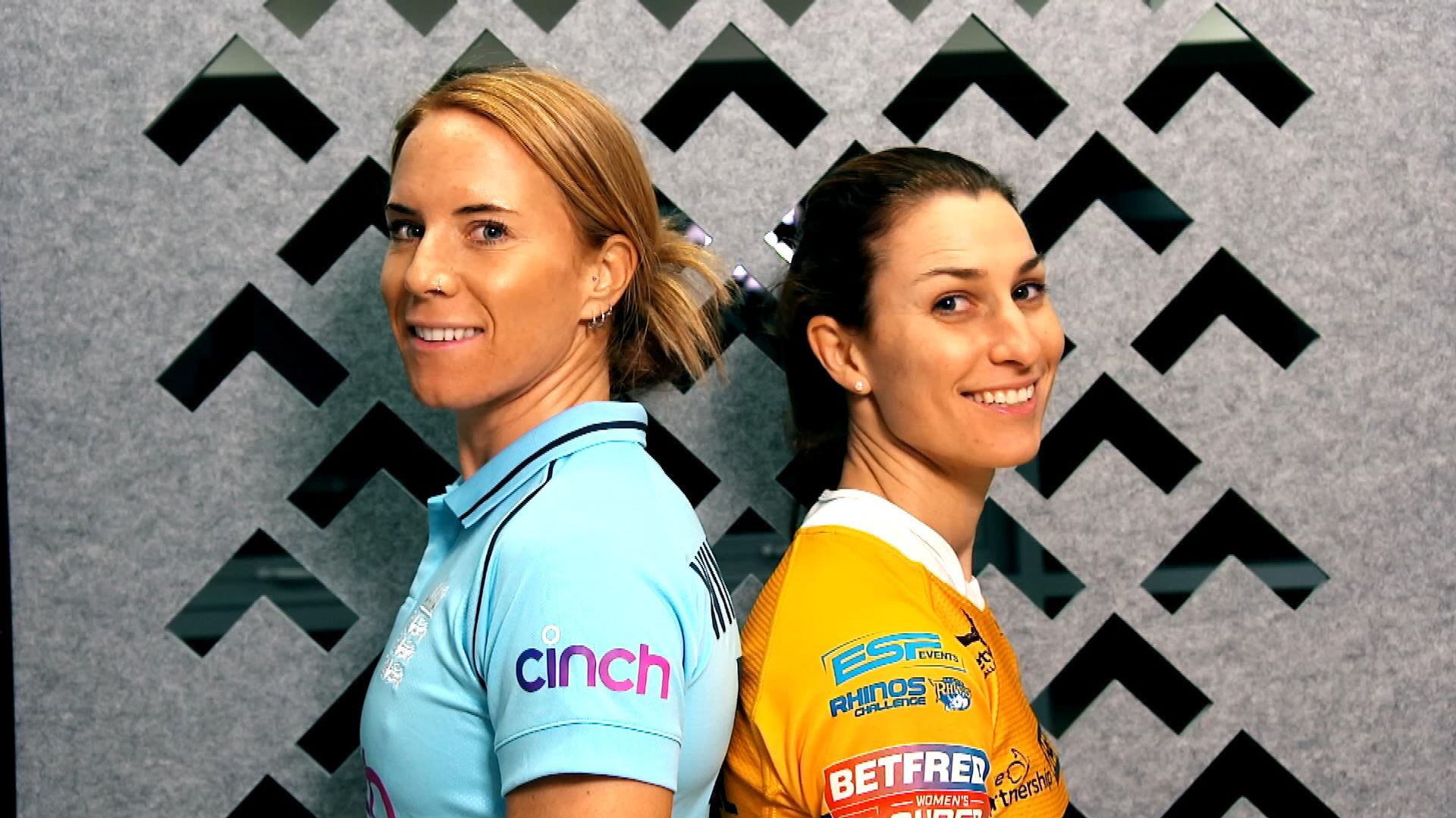 Meet the Winfield-Hills: Married couple who are both sporting stars