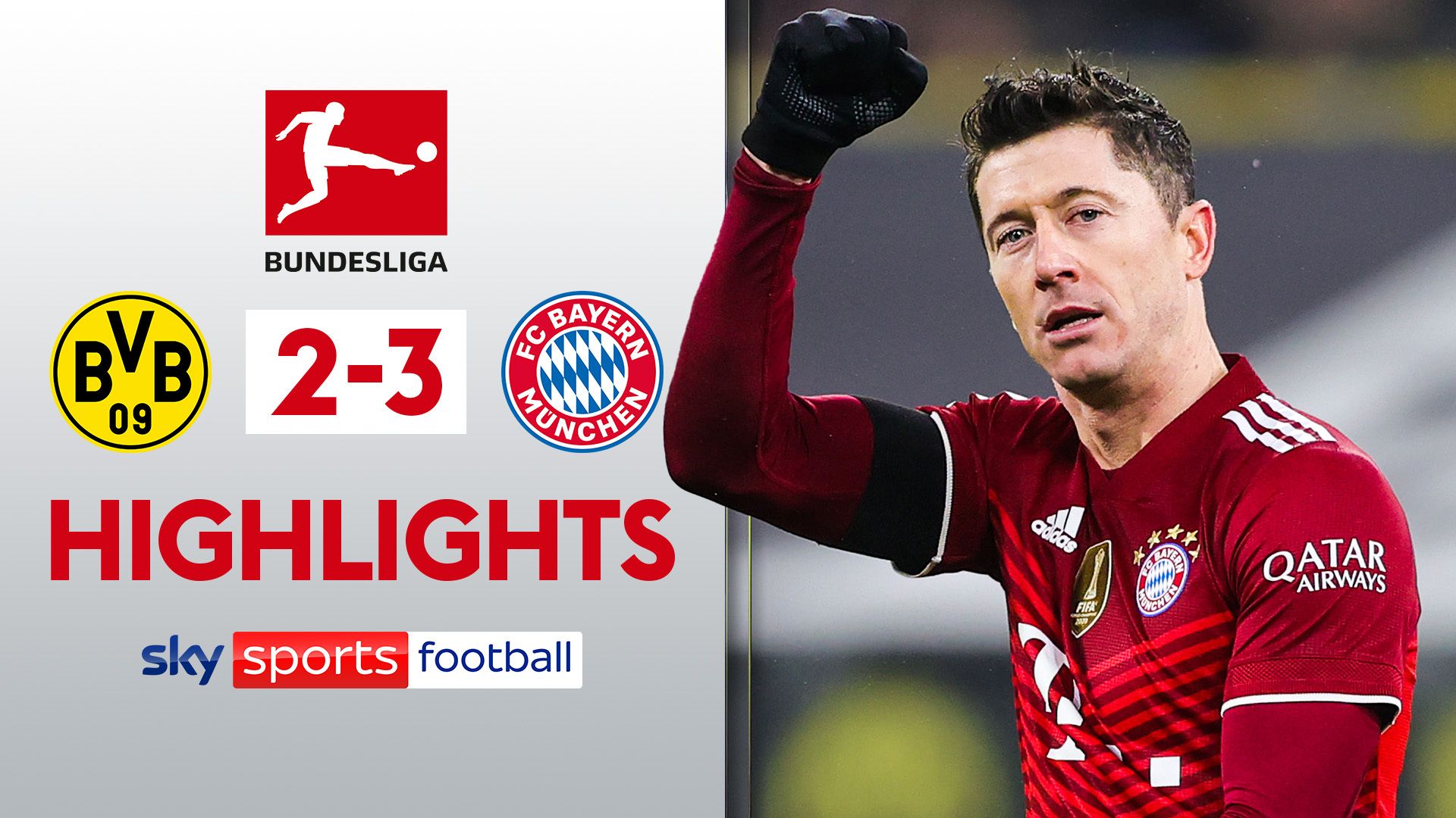 Borussia Dortmund 2-3 Bayern Munich