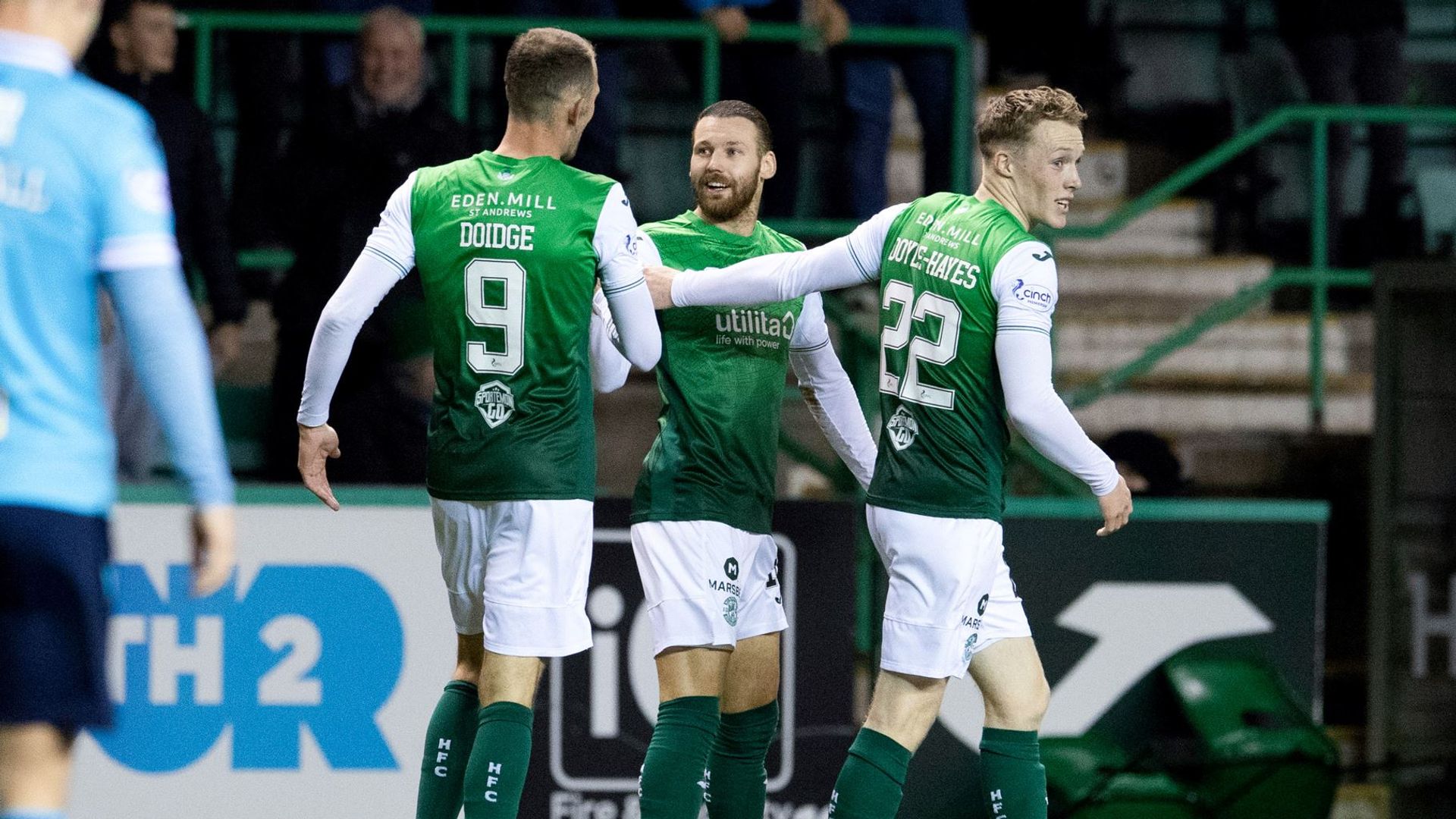 Caretaker boss Gray leads Hibs to win after McMullan OG