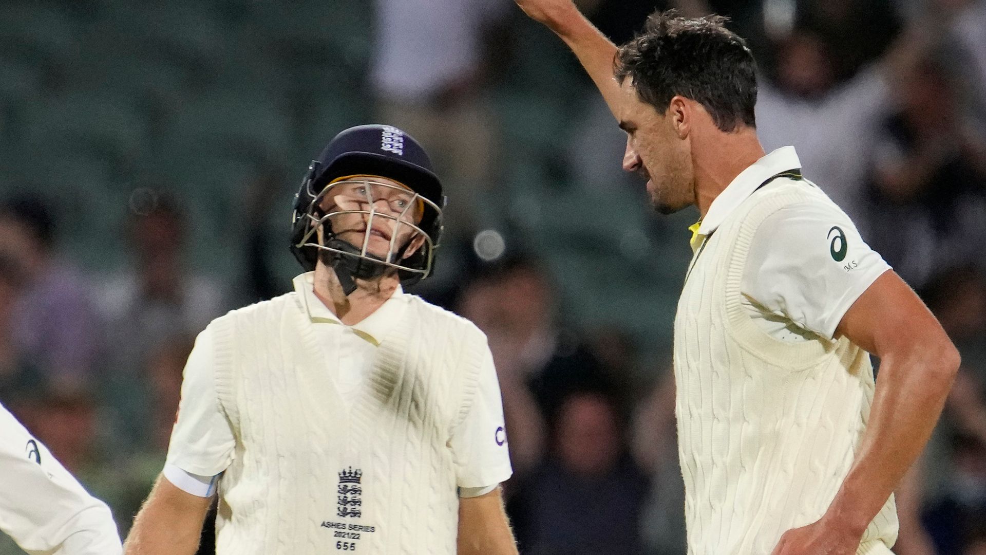 Root out last ball of day as England face Adelaide defeat