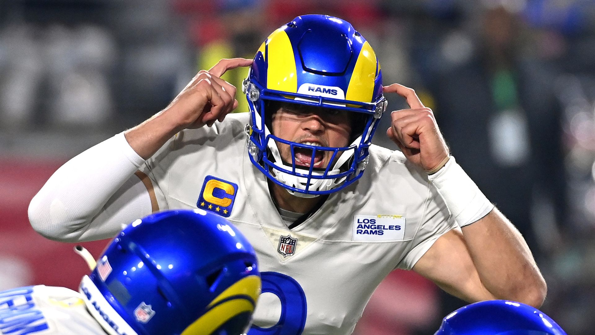 Stafford throws three TDs as Rams defeat Cardinals