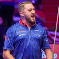 Team USA's Skyler Woodward was in blistering form on the baize (Taka G Wu/Matchroom Multi Sport)