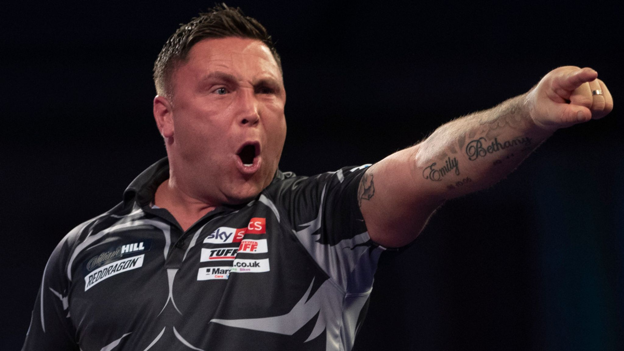 Gerwyn Price survives a scare to beat Edhouse in PDC world