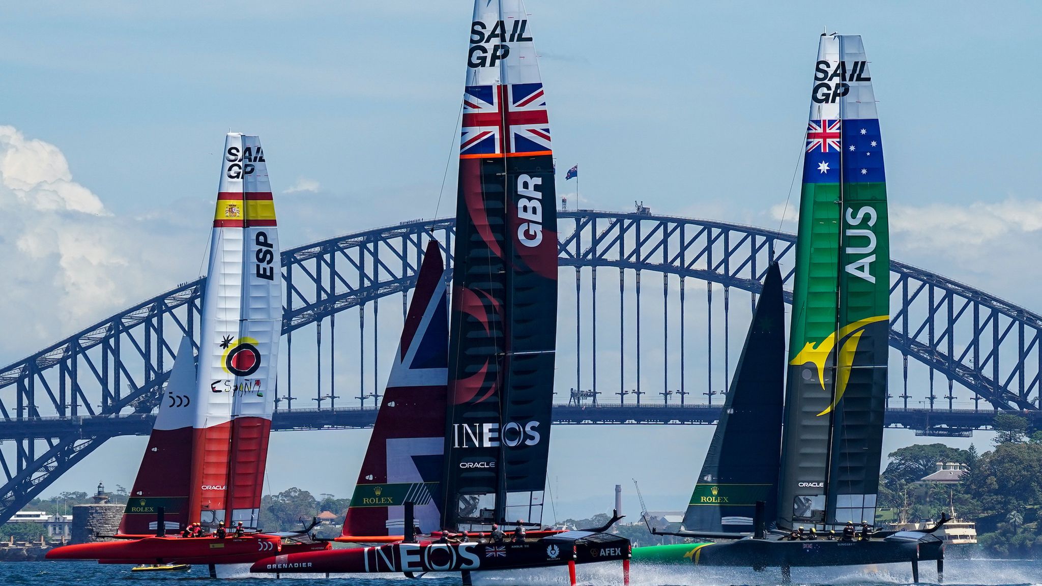 SailGP Sir Ben Ainslie previews Australias Sail Grand Prix in Sydney Sailing News Sky Sports