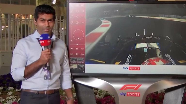 Karun Chandhok was at the SkyPad to analyse how Verstappen won the 2021 Abu Dhabi GP ahead of Hamilton