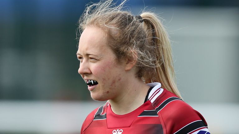 Anna Mary Davies had an unusual trip to play the Women's Super League with Wigan
