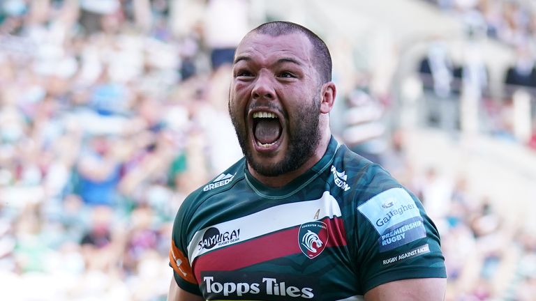 Tigers skipper Ellis Genge scored the first of their five tries