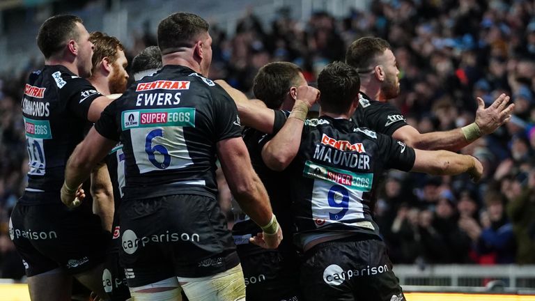 Exeter picked up a big Premiership win over Saracens on Saturday 