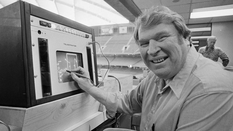 Former Oakland Raiders head coach John Madden brought unbridled enthusiasm and a sense of fun to NFL games during a three-decade broadcasting career