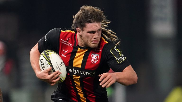 Jordy Reid was among the goal scorers when Gloucester defeated Benetton in the Challenge Cup