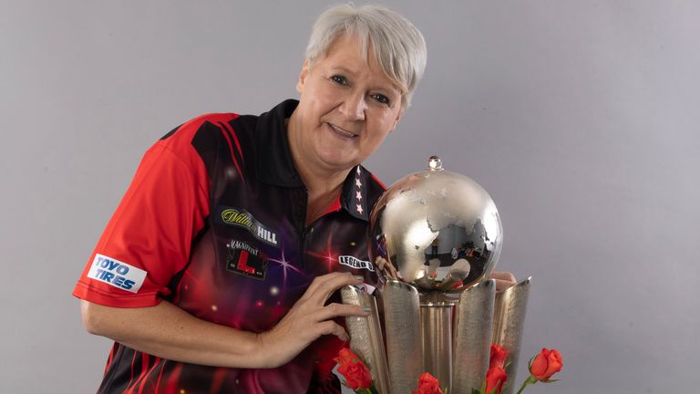 Lisa Ashton has her eyes set on following in Fallon Sherrock's footsteps by winning a match at the PDC World Darts Championship