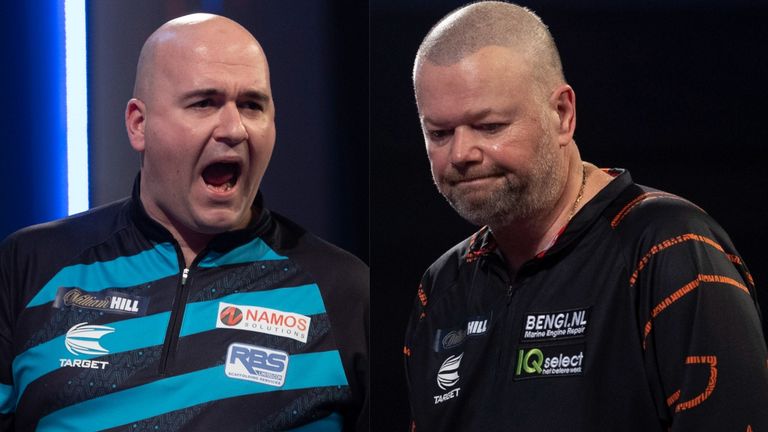 Rob Cross came from a set down to beat Raymond van Barneveld at the World Championship