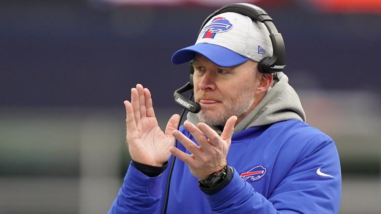 Buffalo Bills head coach Sean McDermott is the "epitome of a great leader" according to Phoebe Schecter