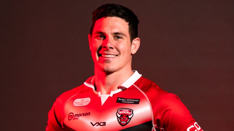 Shane Wright is quickly settling into life with Salford ahead of the 2022 Super League season