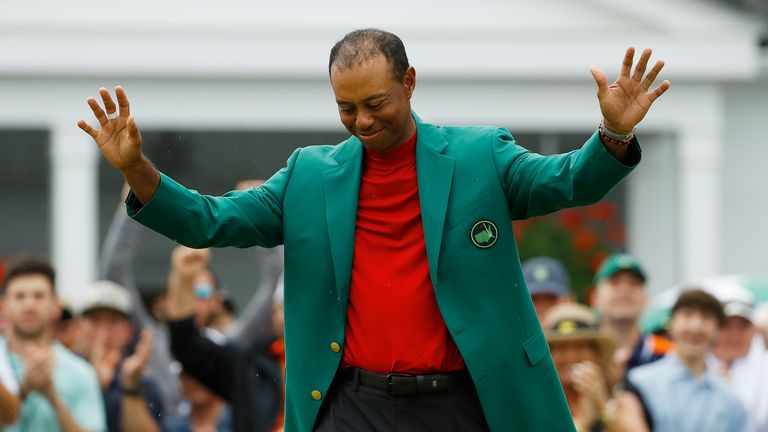Woods produced one of sport's great comebacks when he won the Masters in 2019