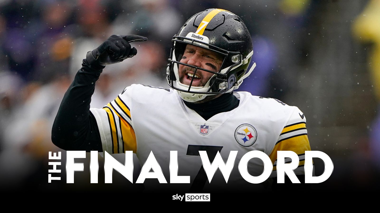 Steelers' Ben Roethlisberger's farewell: Monday Night Football vs