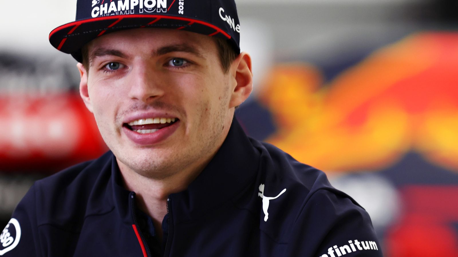 Max Verstappen reveals new gold helmet design as F1 champion debuts