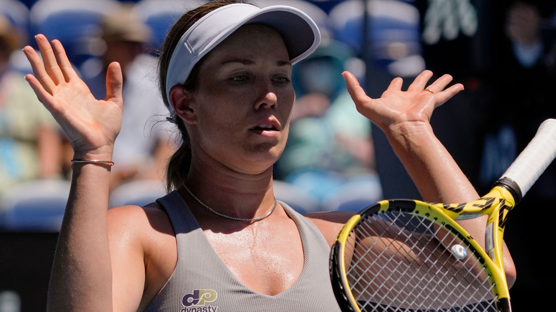 Tennis star Collins able to live 'best life' again after endometriosis