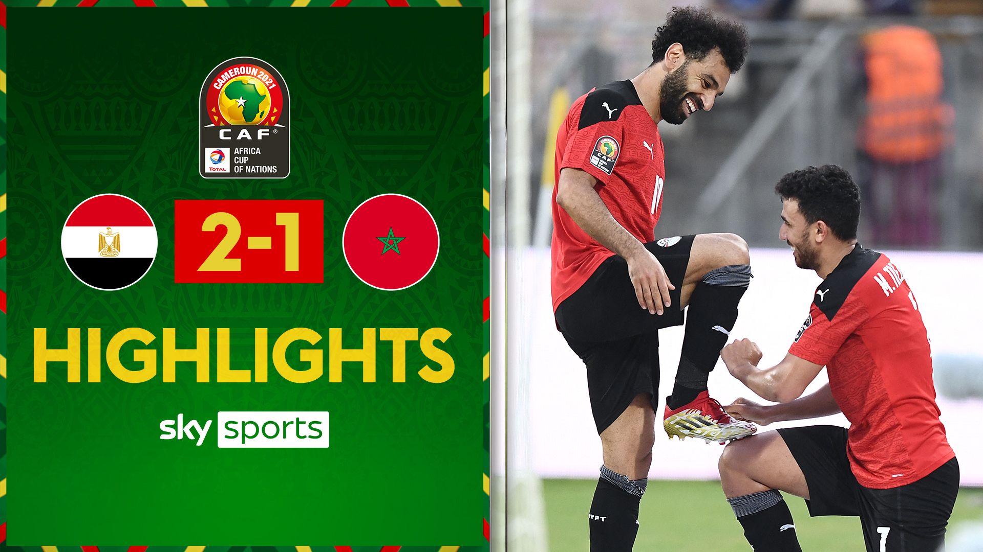 Egypt 2-1 Morocco (AET)