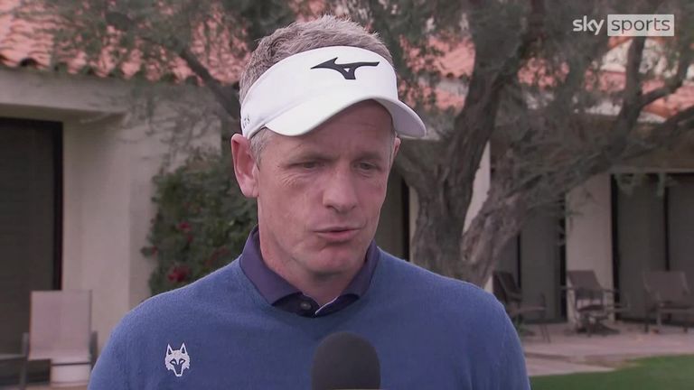 Luke Donald said he would be interested in the Ryder Cup captaincy should the opportunity arise and says he's 'humbled' by Padraig Harrington's endorsement of him