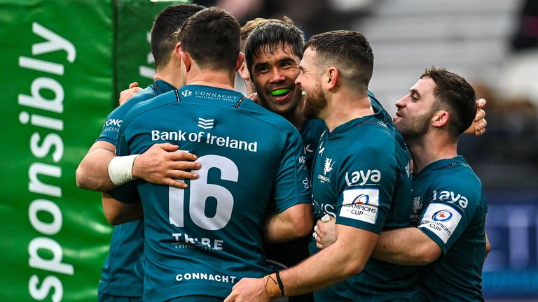 Connacht looked for the most part to be heading for victory after some superb rugby but suffered late defeat 