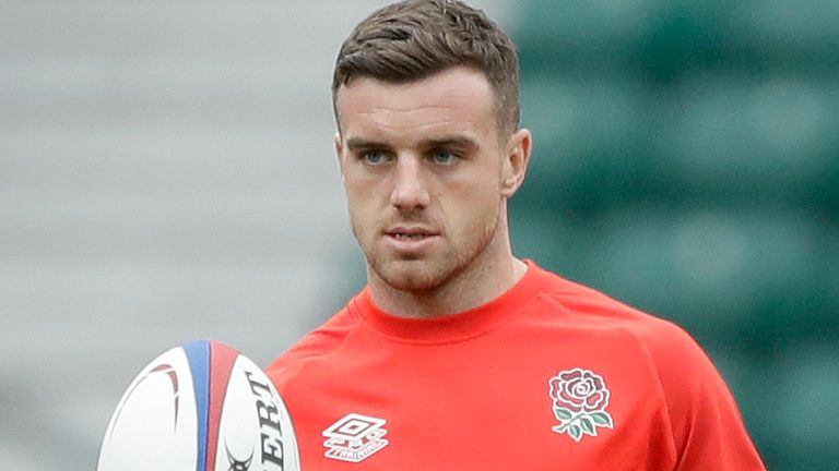 George Ford, who hasn't played for England since last year's Six Nations, has been retained in the squad after injury