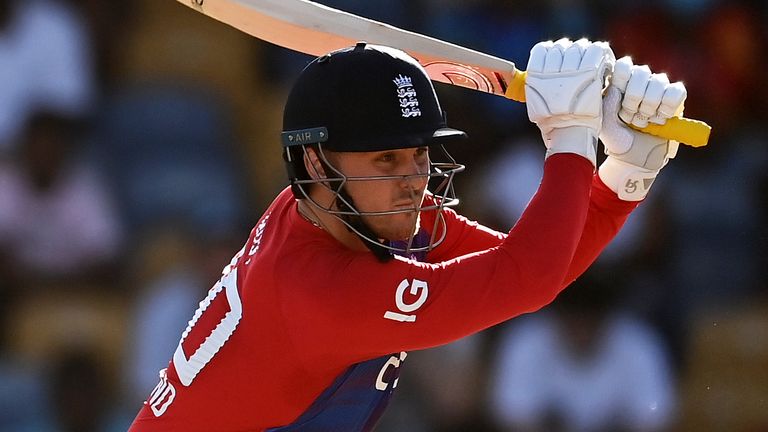Jason Roy top-scored for England with 45 from 31 balls