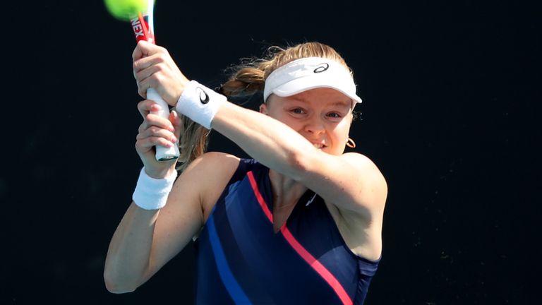 Harriet Dart is one win away from the main draw of the Australian Open