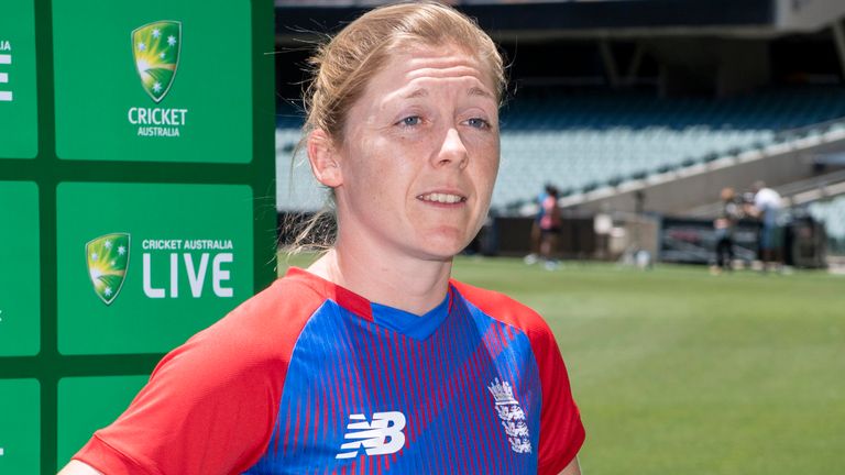 Heather Knight says T20 clean-up could force her team to be more aggressive in the Women's Ashes Test