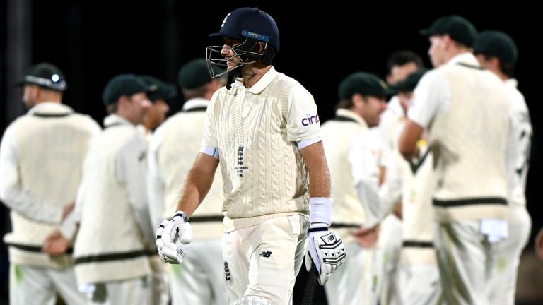 Joe Root's team failed to reach 300 once in an Ashes series they lost 4-0