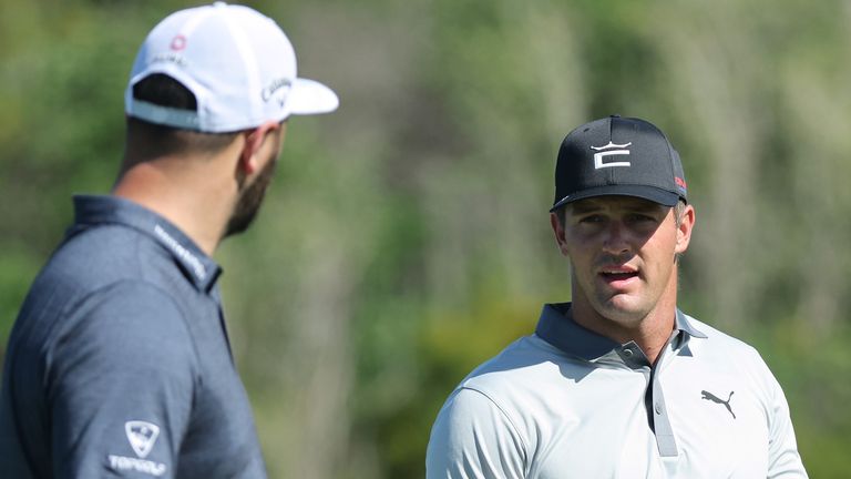 Jon Rahm and Bryson DeChambeau are both in action of the Sentry Tournament of Champions 
