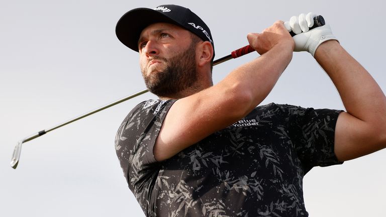 World No 1 Jon Rahm is just five shots off the lead after a third-round 67